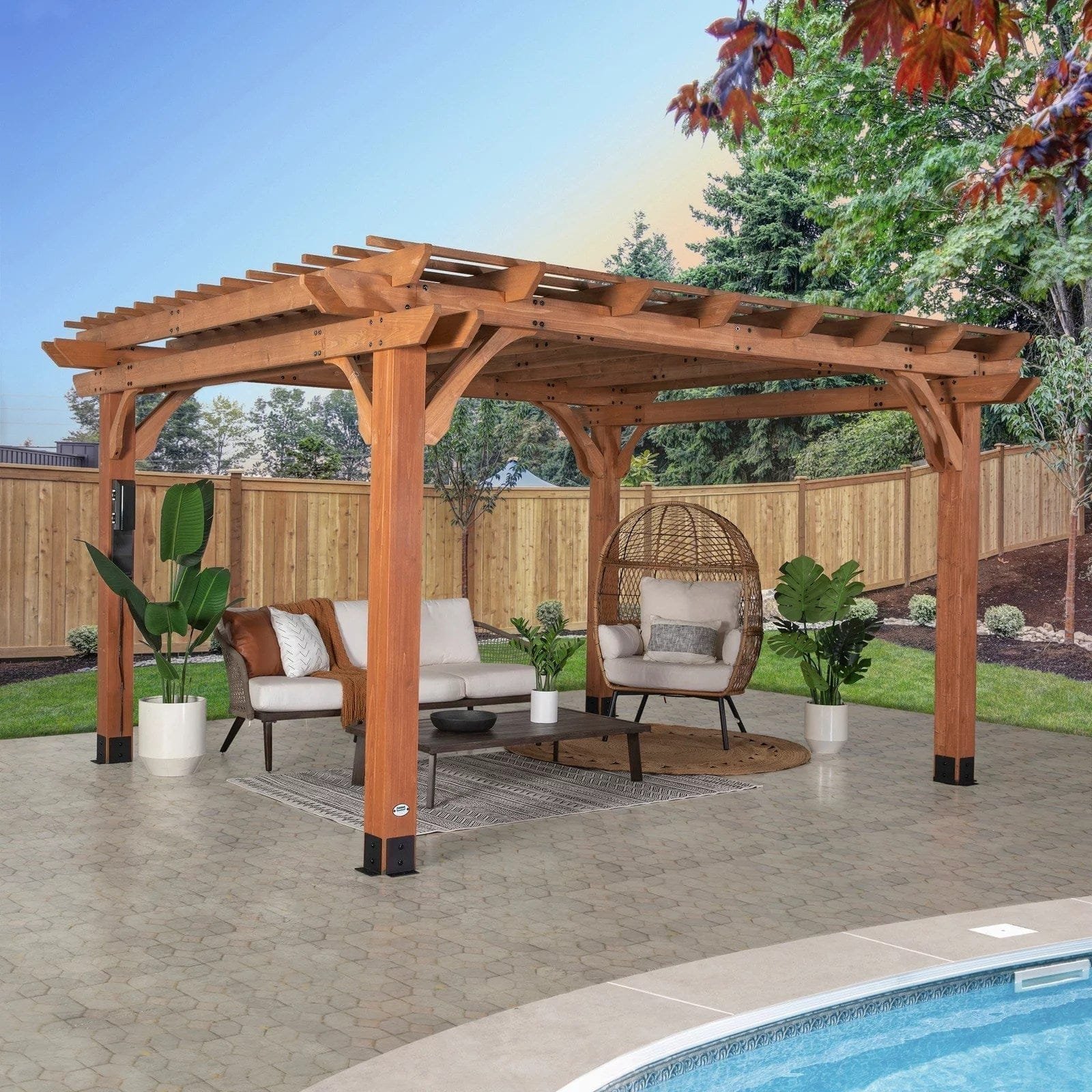 14×12 Beaumont Pergola - Image 1