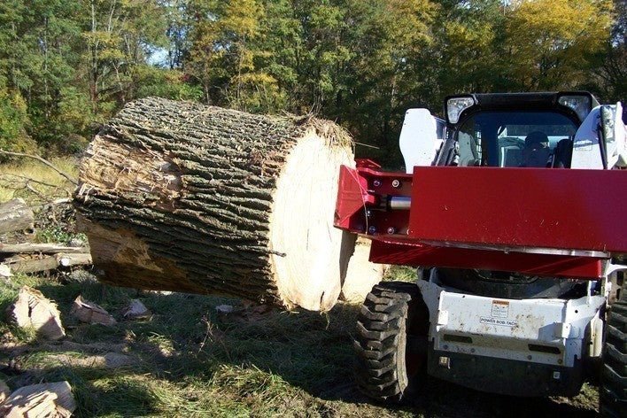30-Ton Skid Steer Log Splitter – Tire-to-Tire Inverted Design (Model 3030) for Heavy-Duty Wood Splitting - Image 1