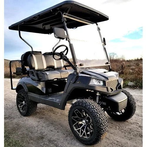 48V Electric 4-Seater Golf Cart – Flip Seat Design, Street & Off-Road Ready - Image 1