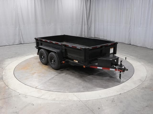 6×12 Dual Axle Dump Trailer 12K Heavy-Duty Capacity - Image 1