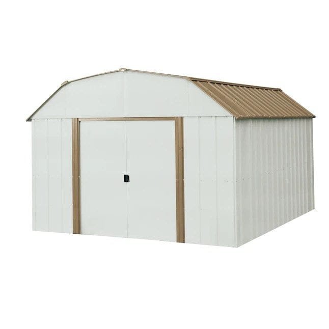 Arrow 10 ft x 14 ft Lexington Galvanized Steel Storage Shed - Image 1