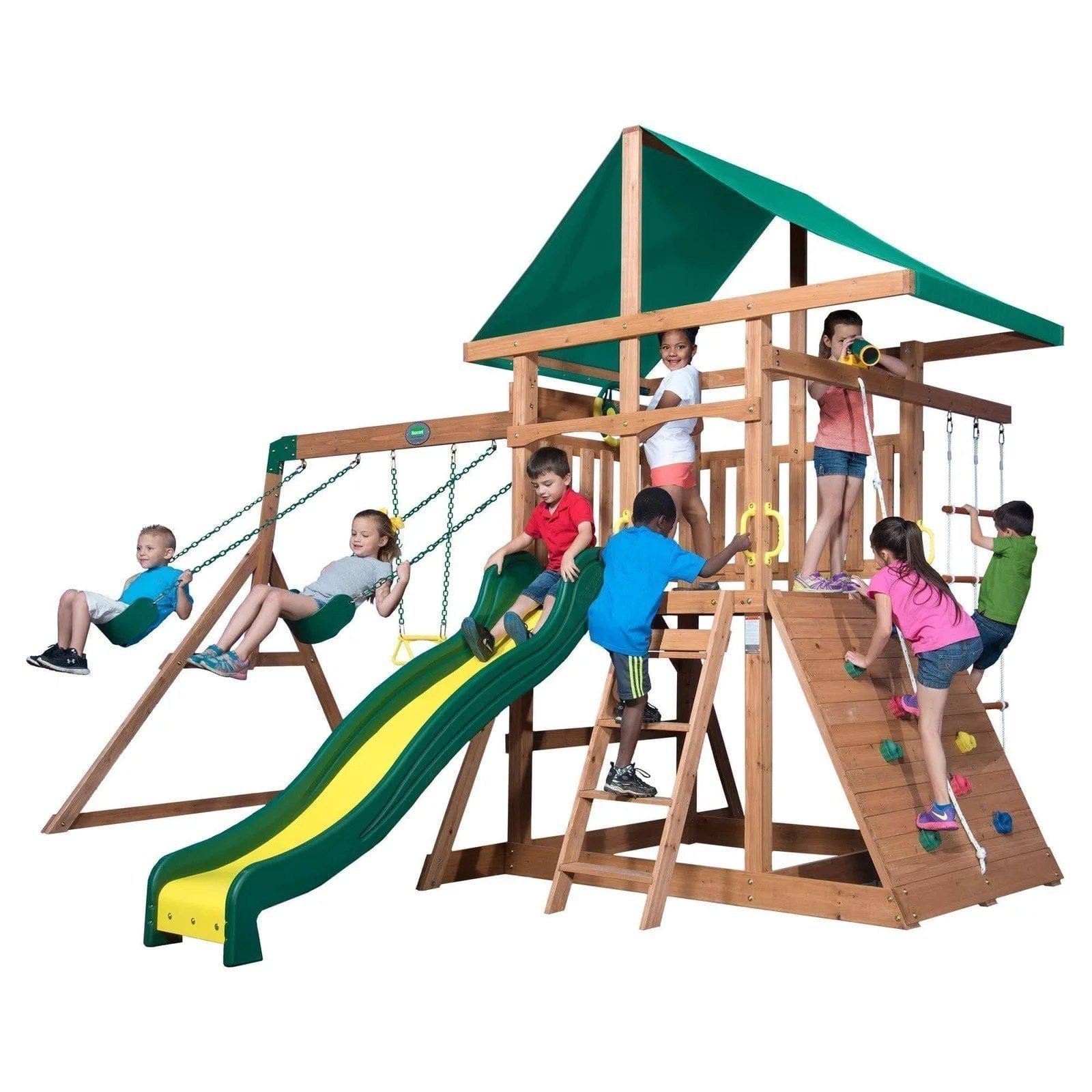 Backyard Discovery McKinley Mount Swing Set - Image 1