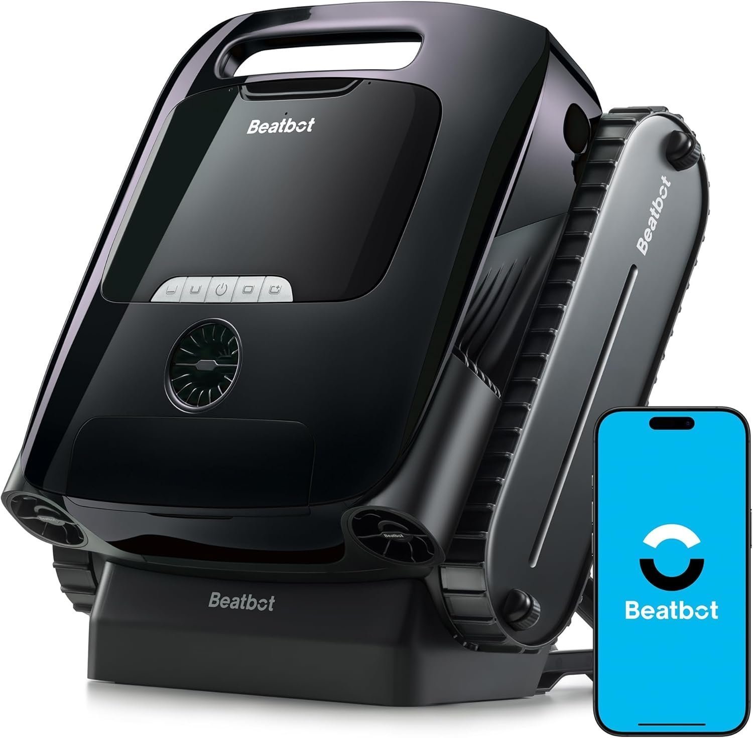 Beatbot AquaSense 2 Pro Robotic Pool Cleaner – 5-in-1 Cordless Skimmer & Clarifier, App-Controlled, Smart Parking, Up to 3,875 Sq. Ft. – Obsidian - Image 1