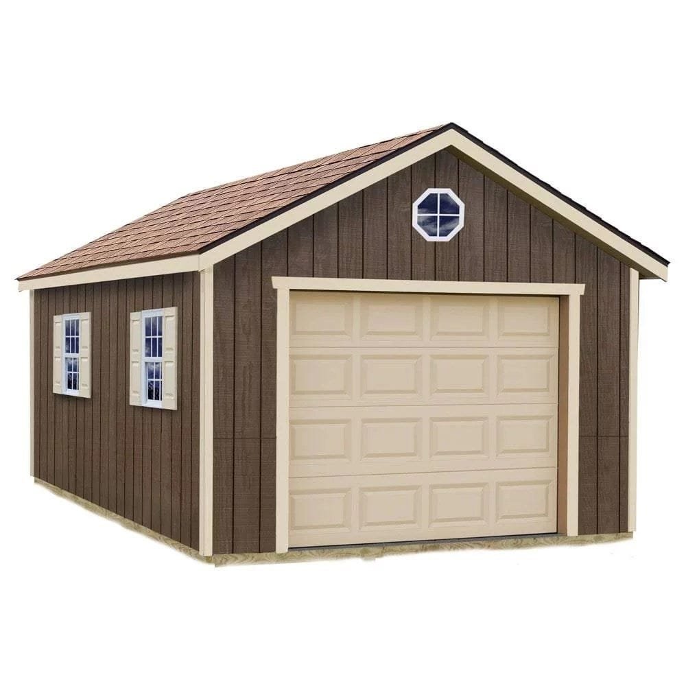 Best barns Sierra Without Floor 12-ft x 16-ft Wood Storage Shed | SIERRA1216 | Installation Included. - Image 1