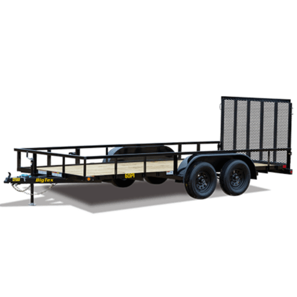 Big Tex Tandem Axle Pipe Top Utility Trailer | 60PI - Image 1