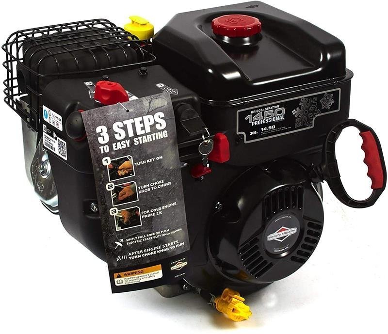 Briggs Professional Series Snow Engine 14.5 TP ES 3/4″ X 2-1/2″ #19J137-0002 - Image 1