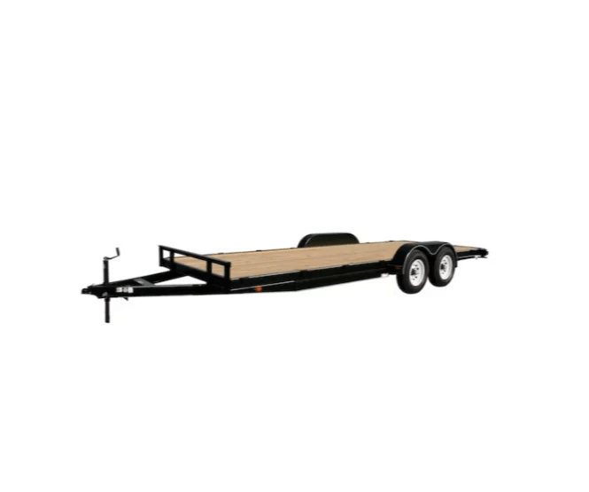 Carry-On Trailer 7-ft x 16-ft Treated Lumber Utility Trailer - Image 1