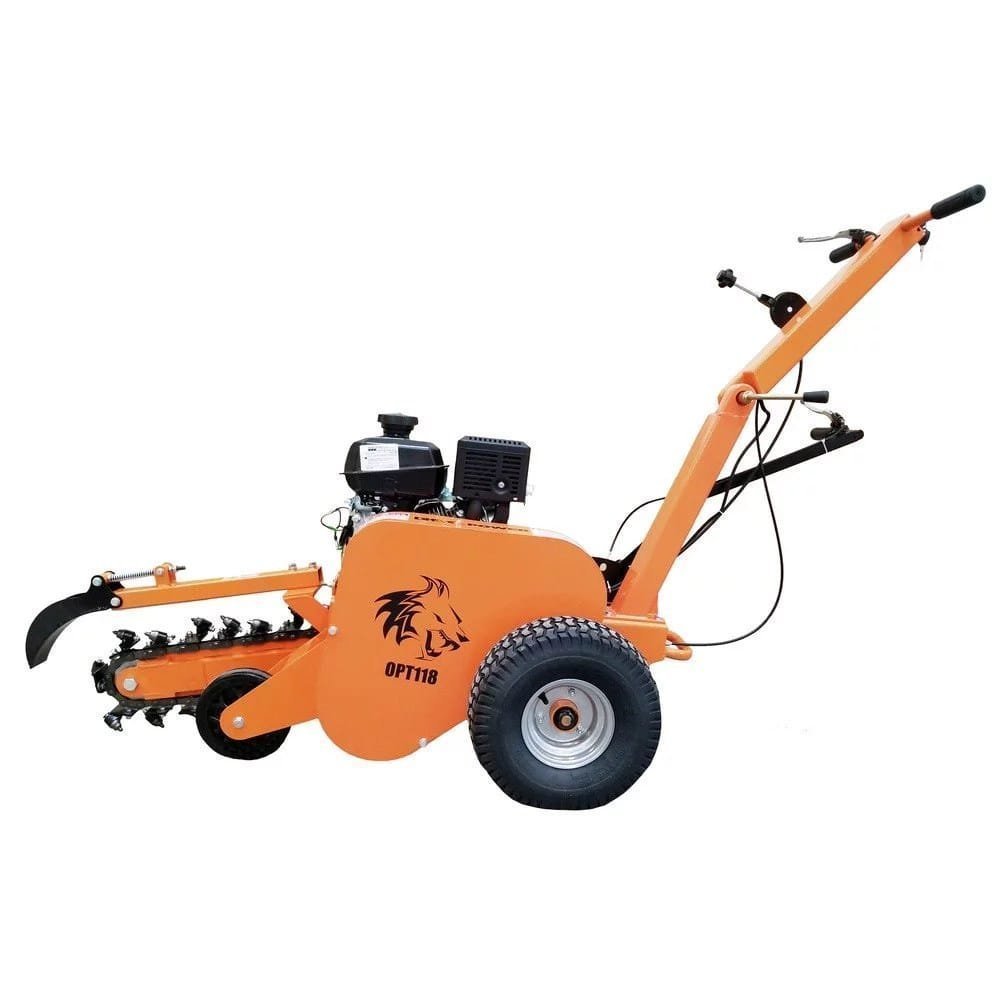 Detail K2 OPT118 18 in. 7 HP Trencher with kohler CH270 Command PRO Commercial Gas Engine - Image 1