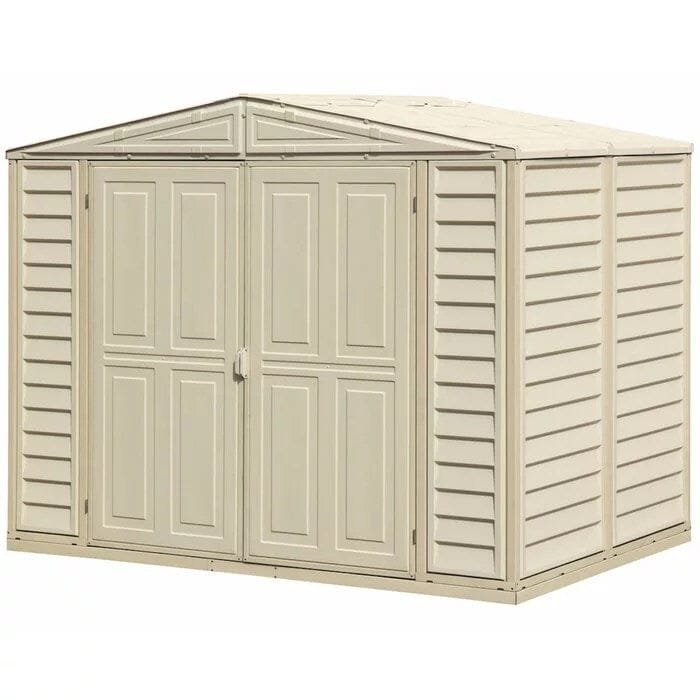 DuraMate 8 ft. W x 6 ft. D Plastic Storage Shed - Image 1