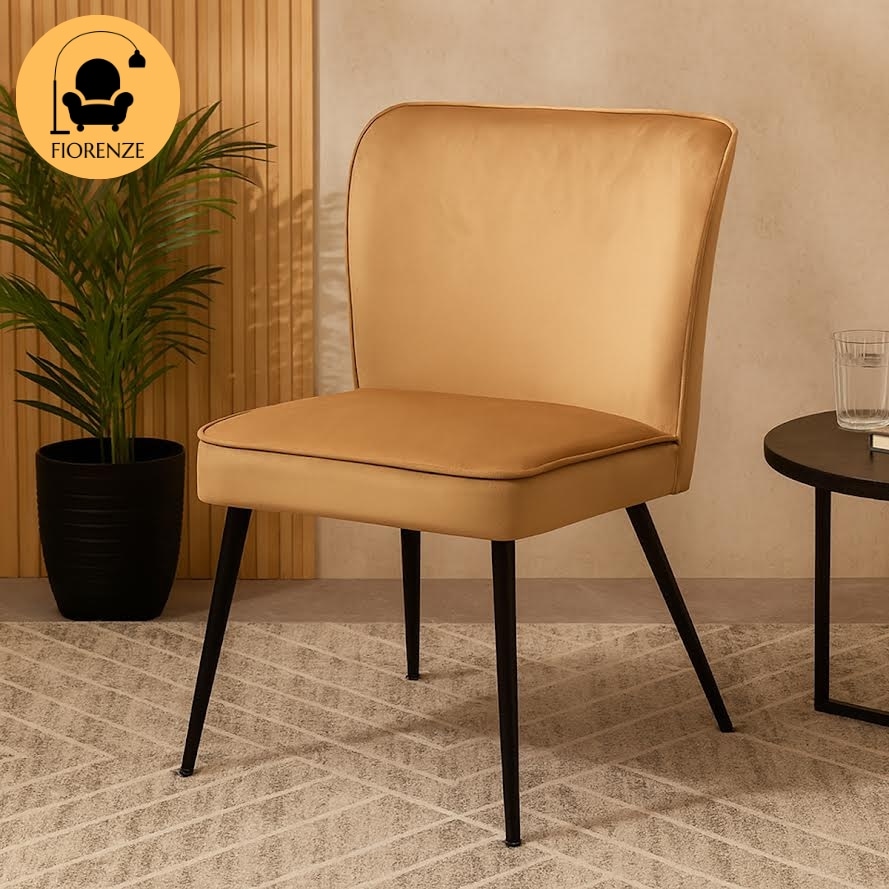 Fiorenze Imperial Brown Chair - Image 1